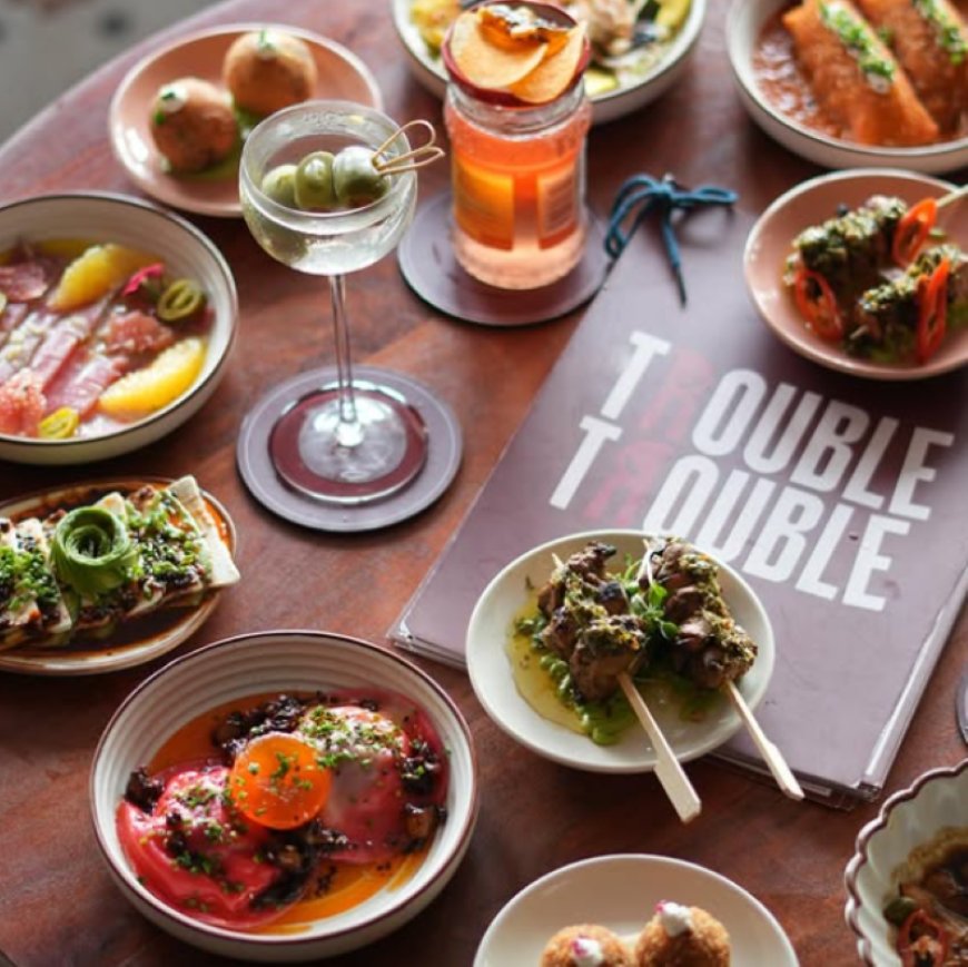 4.3 Rating – Trouble Trouble, Greater Kailash (GK-2) – ₹2,000 approx for two (exclusive of taxes) – Lively Casual Dining Bar with Signature Cocktails, Global Comfort Food & DJ Vibes in South Delhi