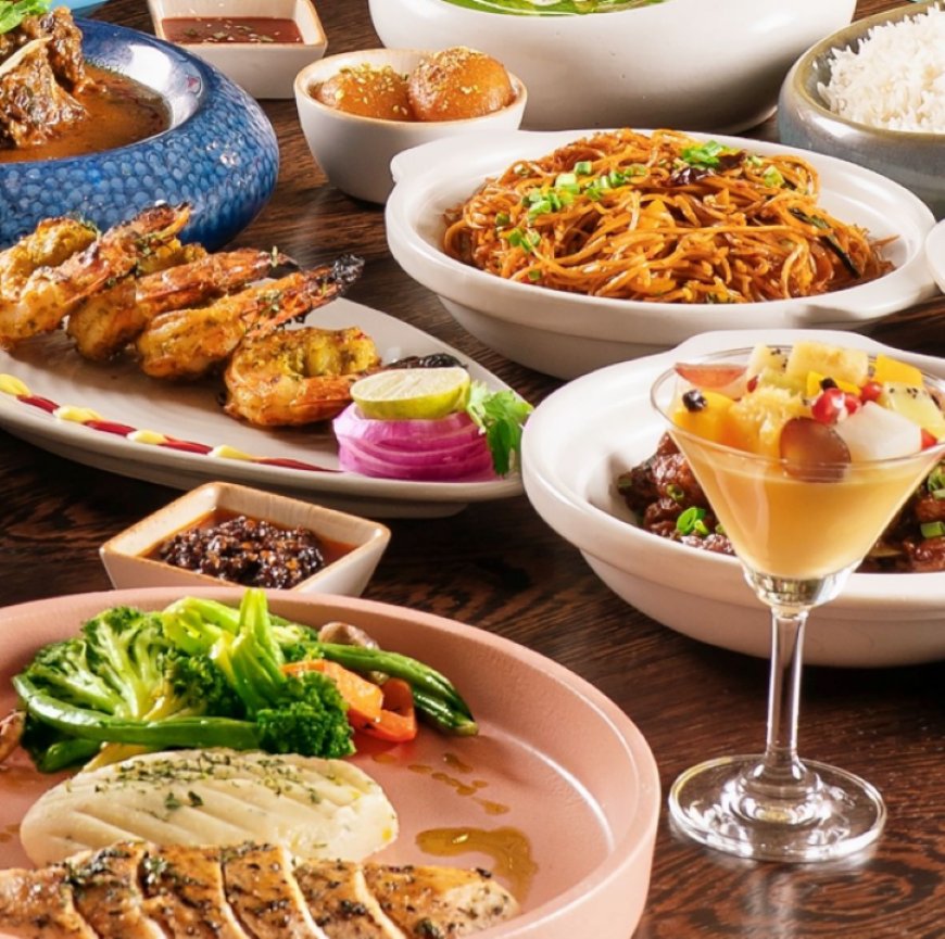 5.0 Rating – The Flying Trunk, Novotel City Centre Paharganj – ₹2,800 approx for two (exclusive of taxes) – Elegant All-Day Dining Restaurant Serving North Indian, Asian, Sushi & Continental Cuisine in Central Delhi